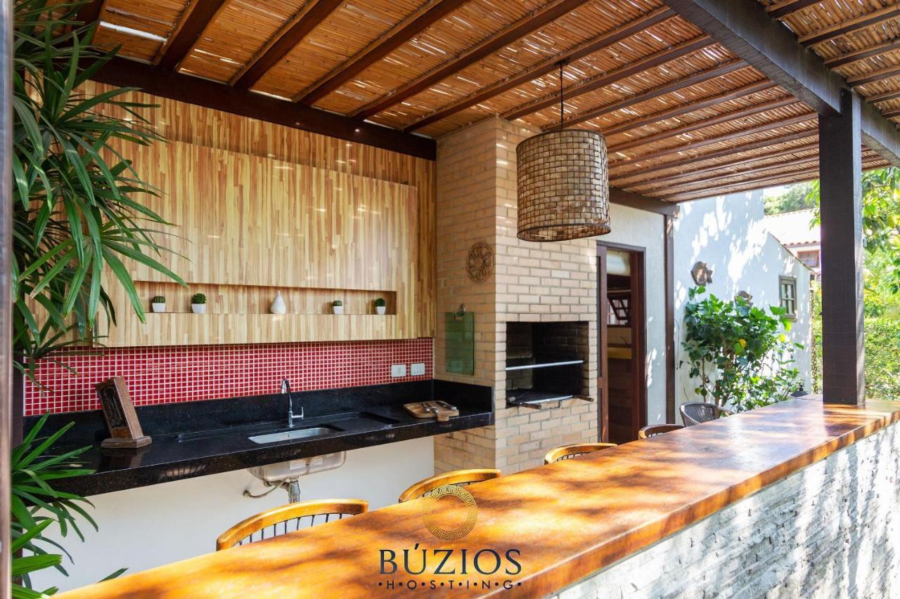 Bz03 Linda Casa 4 Suites E Area Gourmet Privativa Búzios Buitenkant foto