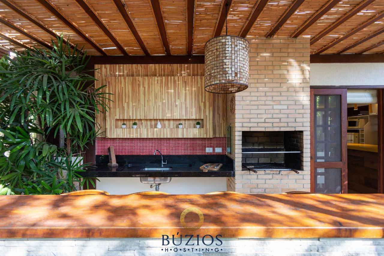 Bz03 Linda Casa 4 Suites E Area Gourmet Privativa Búzios Buitenkant foto
