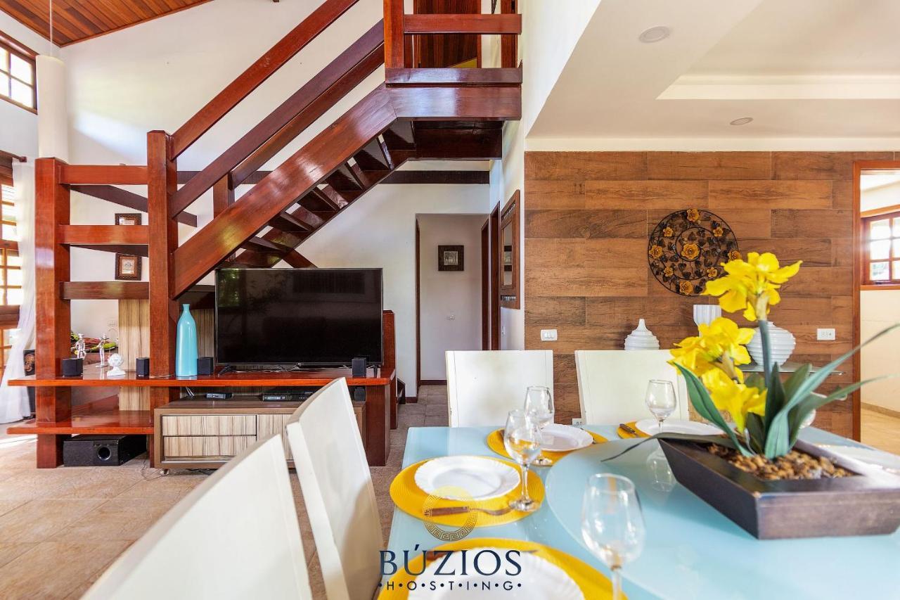 Bz03 Linda Casa 4 Suites E Area Gourmet Privativa Búzios Buitenkant foto