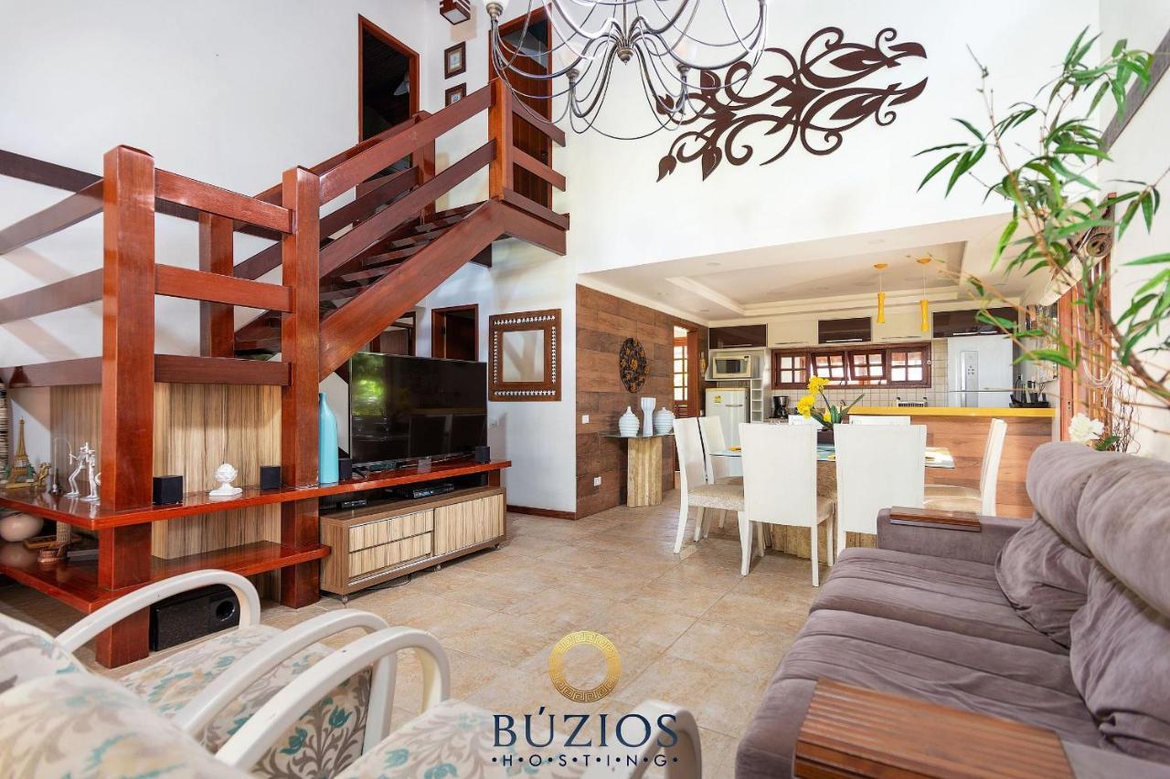 Bz03 Linda Casa 4 Suites E Area Gourmet Privativa Búzios Buitenkant foto