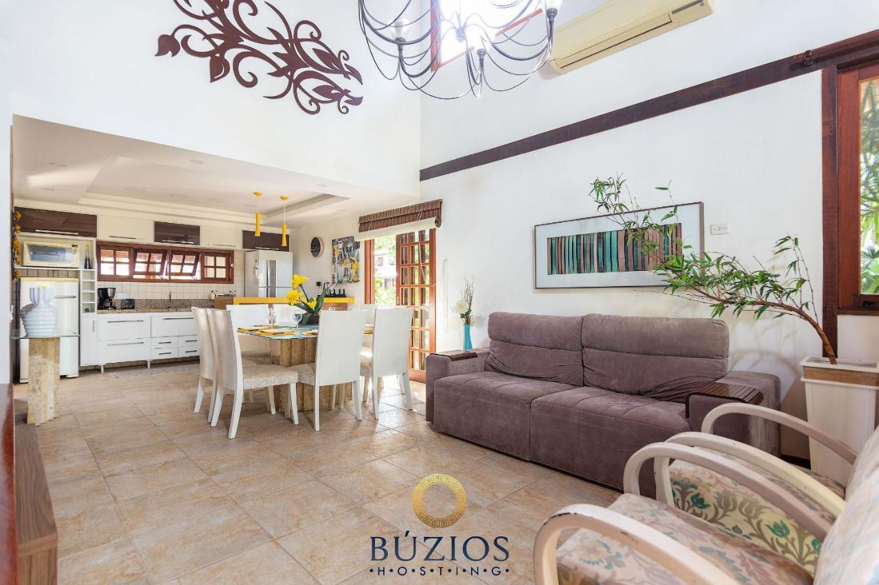 Bz03 Linda Casa 4 Suites E Area Gourmet Privativa Búzios Buitenkant foto
